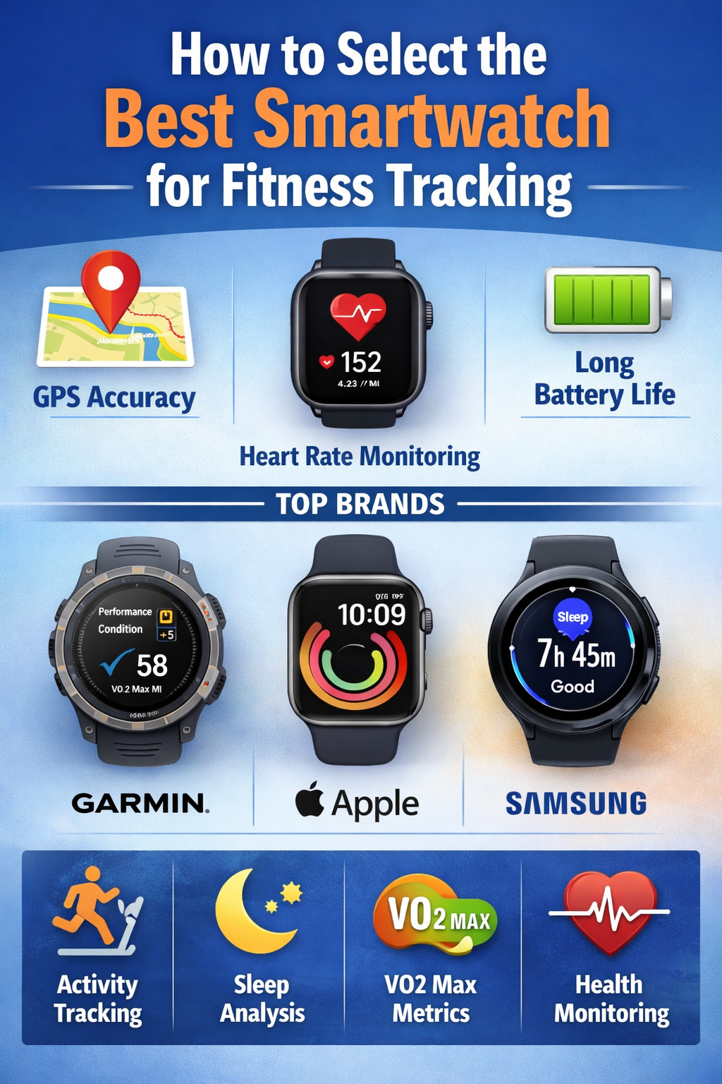 Fitness Tracking Smartwatch